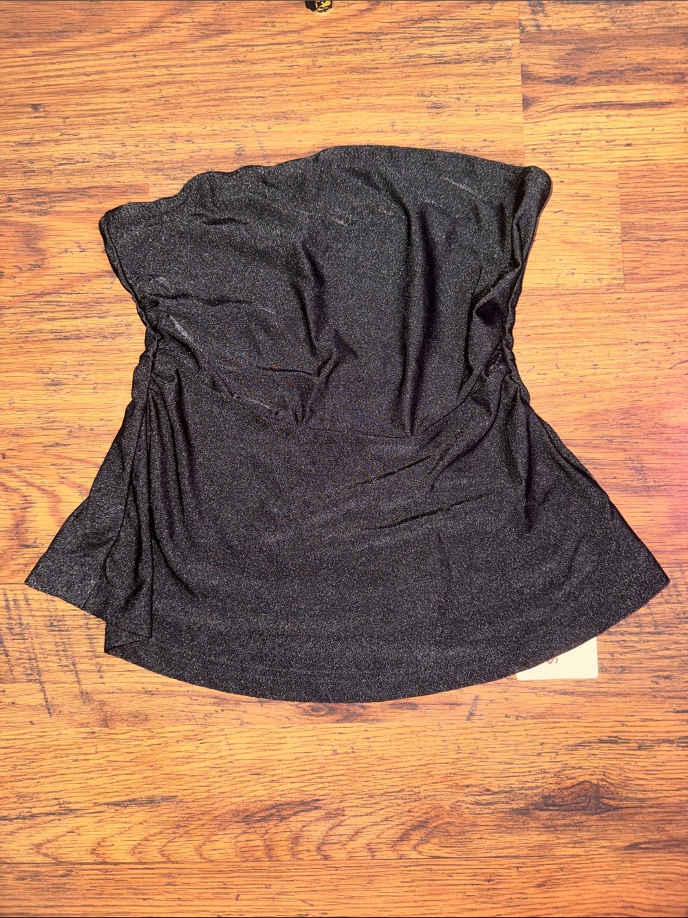 Strapless Black Women's Dress - Sleek Tube Top Style 1.T